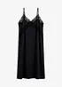 Négligé in satin con pizzo delicato, bonprix