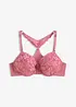 Reggiseno in pizzo con coppe preformate e chiusura anteriore, bonprix
