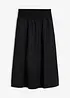 Gonna midi in puro cotone, bonprix