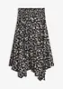 Gonna midi in pura viscosa, bonprix