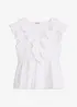 Maglia con volant, bonprix