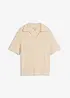 Polo effetto maglia, bonprix