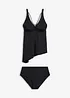 Tankini con dettaglio ad anello (set 2 pezzi), bonprix