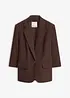 Blazer morbido in viscosa con maniche a 3/4, bonprix