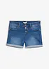 Shorts di jeans, vita media, bonprix