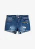 Shorts di jeans con ricamo, bonprix