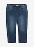 Jeans cropped slim fit, a vita media, bonprix