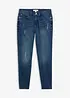 Jeans skinny cropped, vita media, bonprix