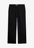 Pantaloni in tessuto misto lino e cotone, bonprix