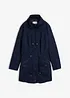 Parka corto in cotone a collo alto con coulisse, bonprix