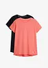 Maglia per sport ad asciugatura rapida (pacco da 2), bonprix