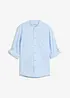 Camicia in puro cotone con maniche lunghe arrotolabili, bonprix