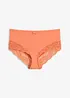 Culotte a vita alta con pizzo delicato, bonprix