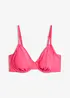Reggiseno per bikini con arricciatura laterale, bonprix