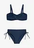 Bikini a balconcino  in materiale lucido (set 2 pezzi), bonprix