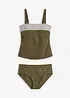 Tankini con spalline larghe (set 2 pezzi), bonprix