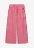 Pantaloni culotte in puro cotone, bonprix