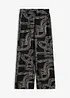 Pantaloni larghi in misto viscosa, bonprix
