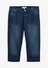 Jeans a pinocchietto leggeri con elastico in vita, regular fit, bonprix