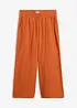 Pantaloni larghi in mussola di cotone, bonprix