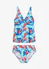Tankini con dettaglio ad anello (set 2 pezzi), bonprix