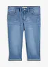 Jeans cropped straight, vita media, bonprix