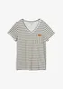 T-shirt a righe, bonprix