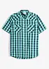 Camicia a maniche corte in puro cotone, bonprix