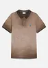 Polo in piquet effetto lavato, bonprix