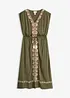 Abito midi boho chic in viscosa fluida, bonprix