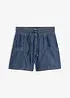 Shorts in jeans con comodo elastico, vita alta, bonprix