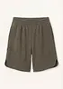Shorts ampi in felpa di misto cotone, bonprix