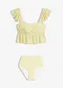 Tankini con volant (set 2 pezzi), bonprix