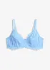 Reggiseno minimizer con dettagli dorati, bonprix