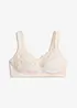 Reggiseno contenitivo senza ferretto con spalline imbottite, bonprix