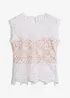 Top in pizzo, bonprix