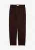 Pantaloni barrel in mussola di puro cotone, bonprix