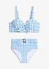 Bikini con ferretto e slip a vita alta (set 2 pezzi), bonprix