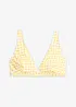 Reggiseno per bikini a quadretti, bonprix