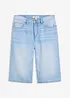 Bermuda in jeans, vita media, bonprix