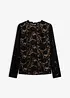 Maglia in pizzo a maniche lunghe, bonprix