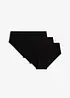 Culotte senza cuciture con cotone morbido (pacco da 3), bonprix
