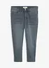 Jeans capri elasticizzati, bonprix