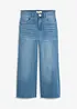 Jeans cropped wide fit, bonprix