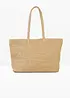 Borsa shopper effetto paglia, bonprix