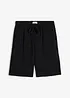 Bermuda in misto viscosa con elastico in vita, bonprix