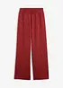 Pantaloni larghi effetto neoprene, bonprix