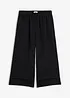 Pantaloni culotte in misto viscosa fluente, bonprix
