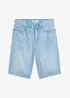 Bermuda in jeans con vita elasticizzata, vita media, bonprix