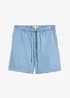 Shorts di jeans con vita elasticizzata, vita media, bonprix